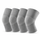 4 PAINOVIX Premium bamboo Knee Sleeve Feel Stable, Supported & Pain-Free In Minutes